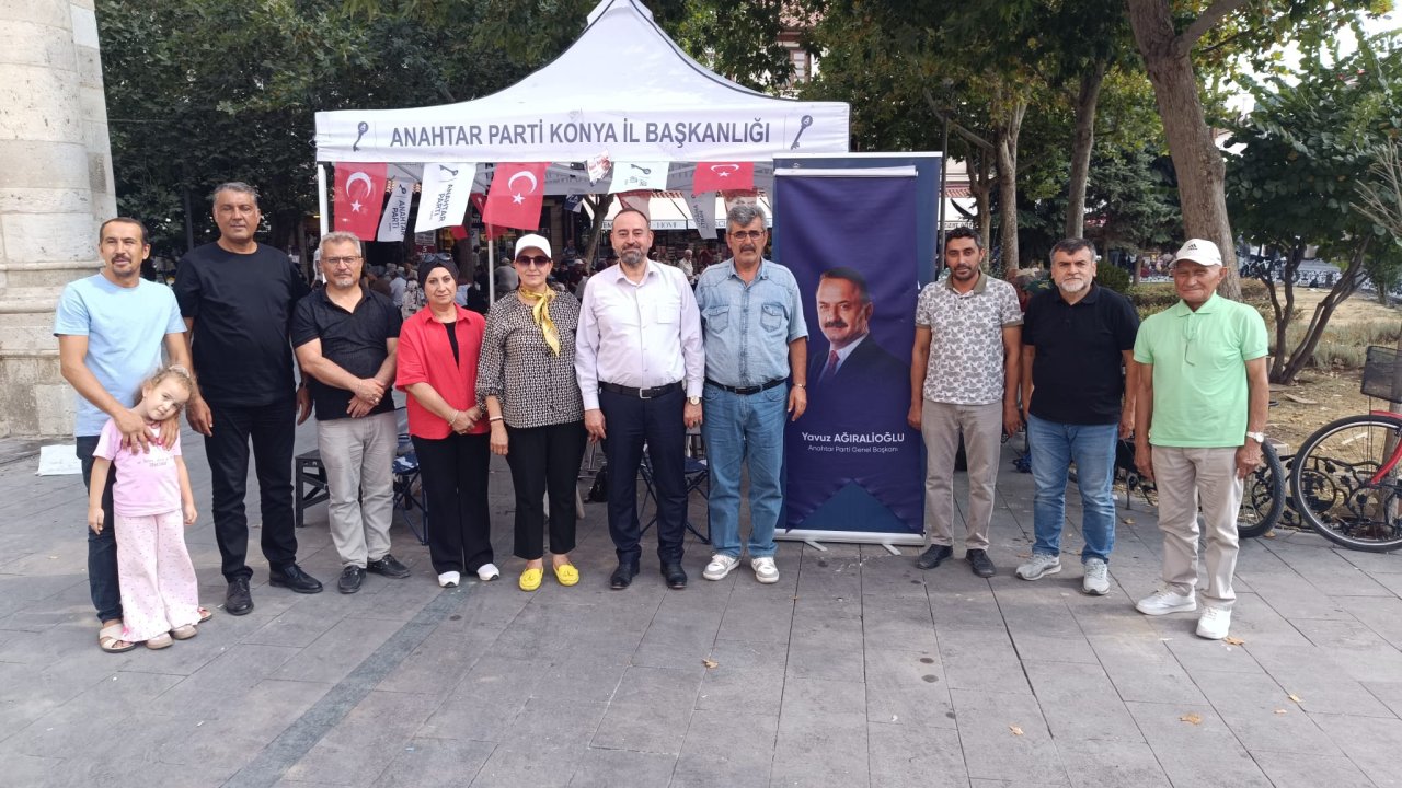 Anahtar Parti Konya İl Teşkilatı’ndan Yoğun Üye Kayıt Mesaisi