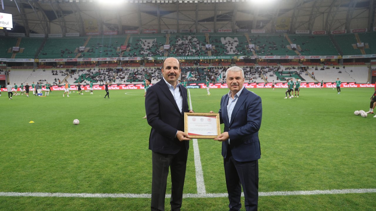 Konya’da tarihi başarı! Büyükşehir Stadyumu Türkiye’de bir ilki başardı