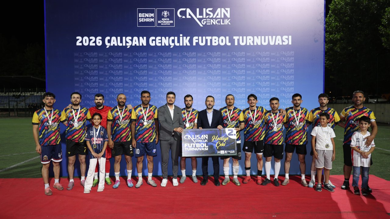 Konya’da futbol heyecanı sona erdi! 32 takımın yarıştığı turnuvada şampiyon belli oldu