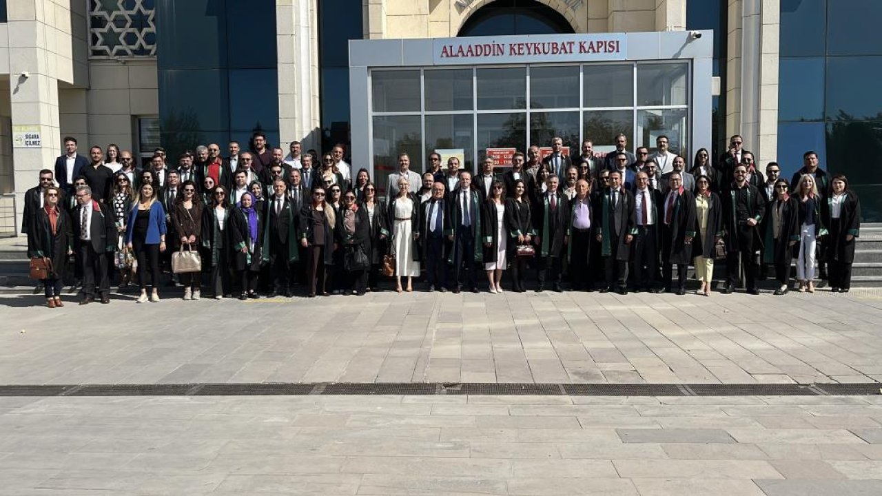 Konya’da yeni adli yıl için dikkat çeken mesaj!