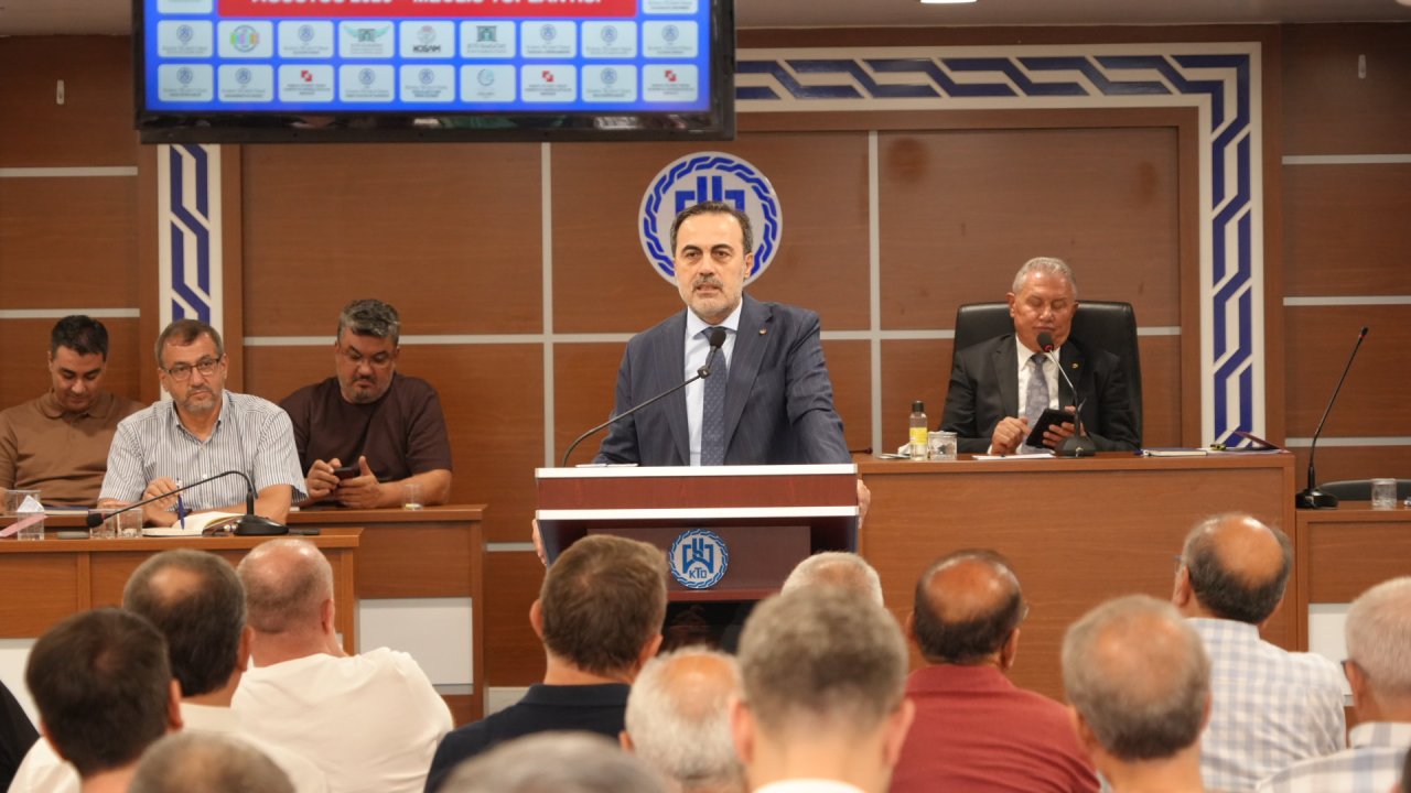 KTO Meclisinde İş Dünyasının OVP Beklentileri Değerlendirildi