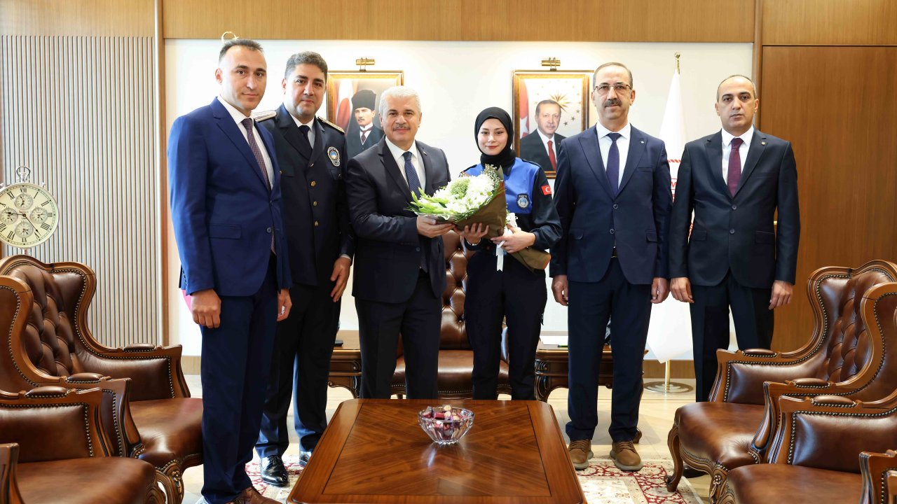 Konya’da Zabıta Haftası buluşması! Vali İbrahim Akın, zabıta personelini kabul etti