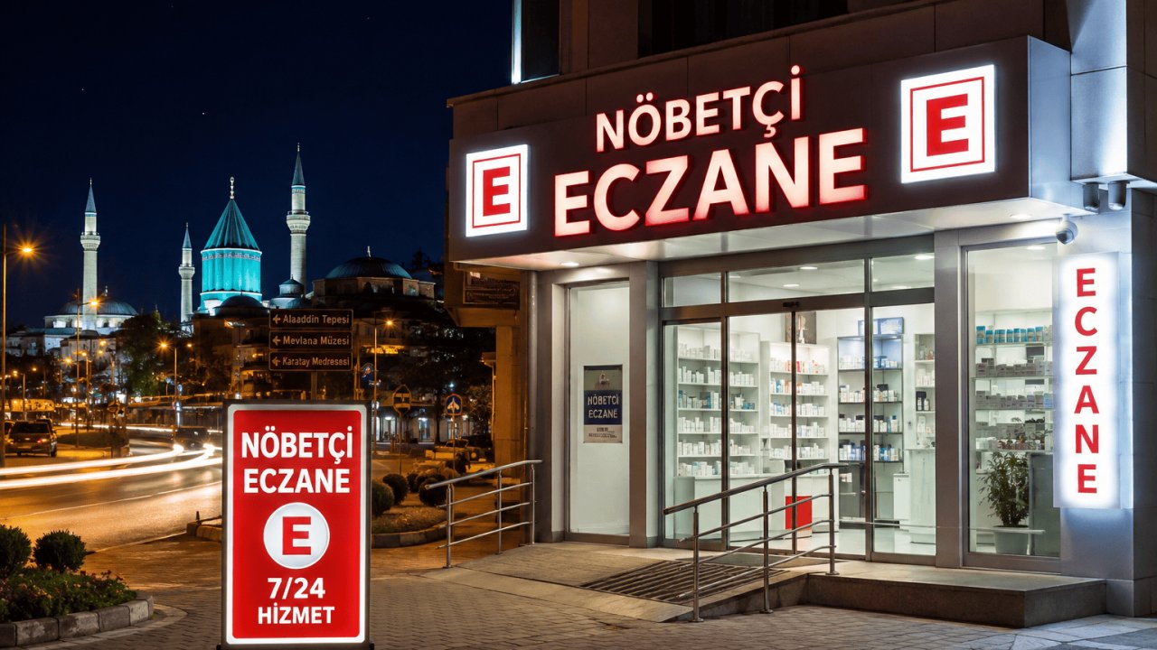 Konya'da bugün hangi eczaneler nöbetçi?