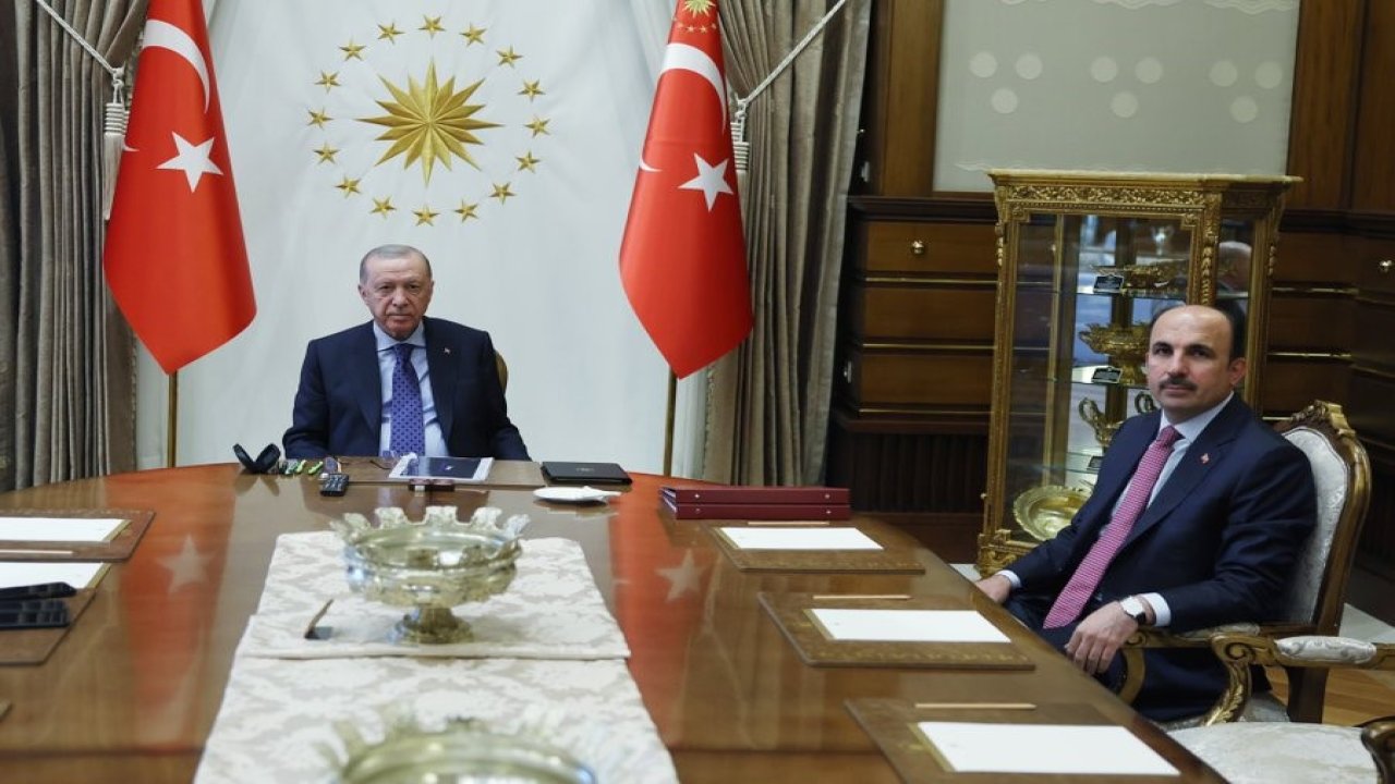 Cumhurbaşkanı Erdoğan, Başkan Altay'ı kabul etti! Konya'nın sorunları masaya yatırıldı!