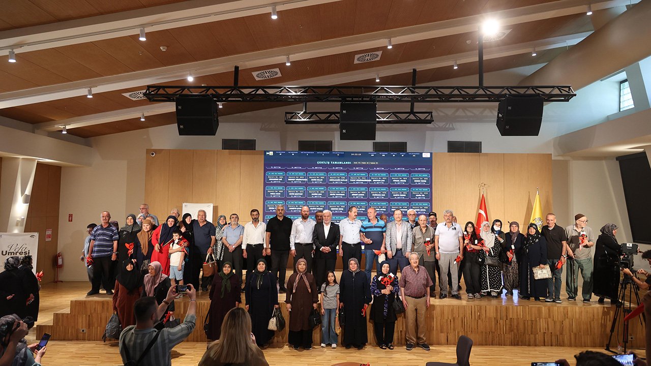 Konya’da büyük heyecan! Umreye gidecekler belirlendi
