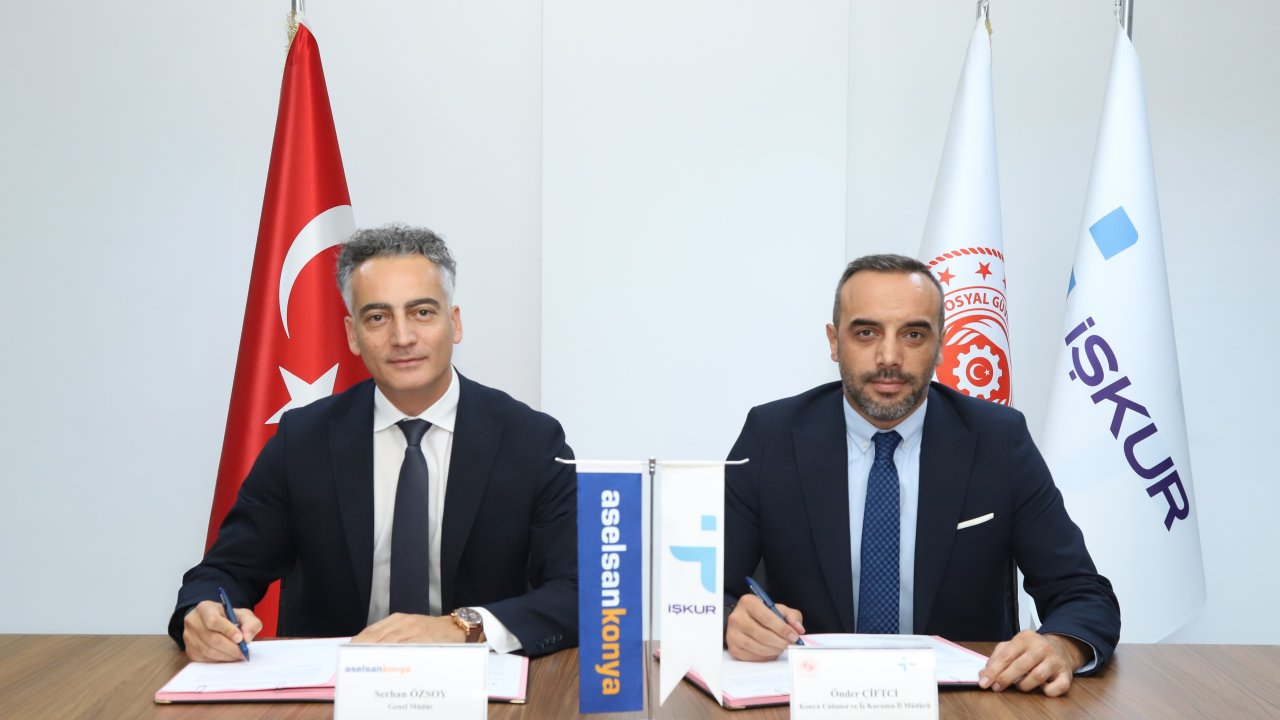 Aselsan Konya ve İŞKUR’dan nitelikli insan kaynağı için iş birliği