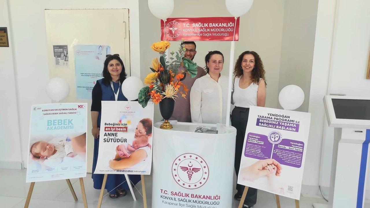 Konya'da "Sağlıklı Anne, Sağlıklı Gelecek" etkinliği