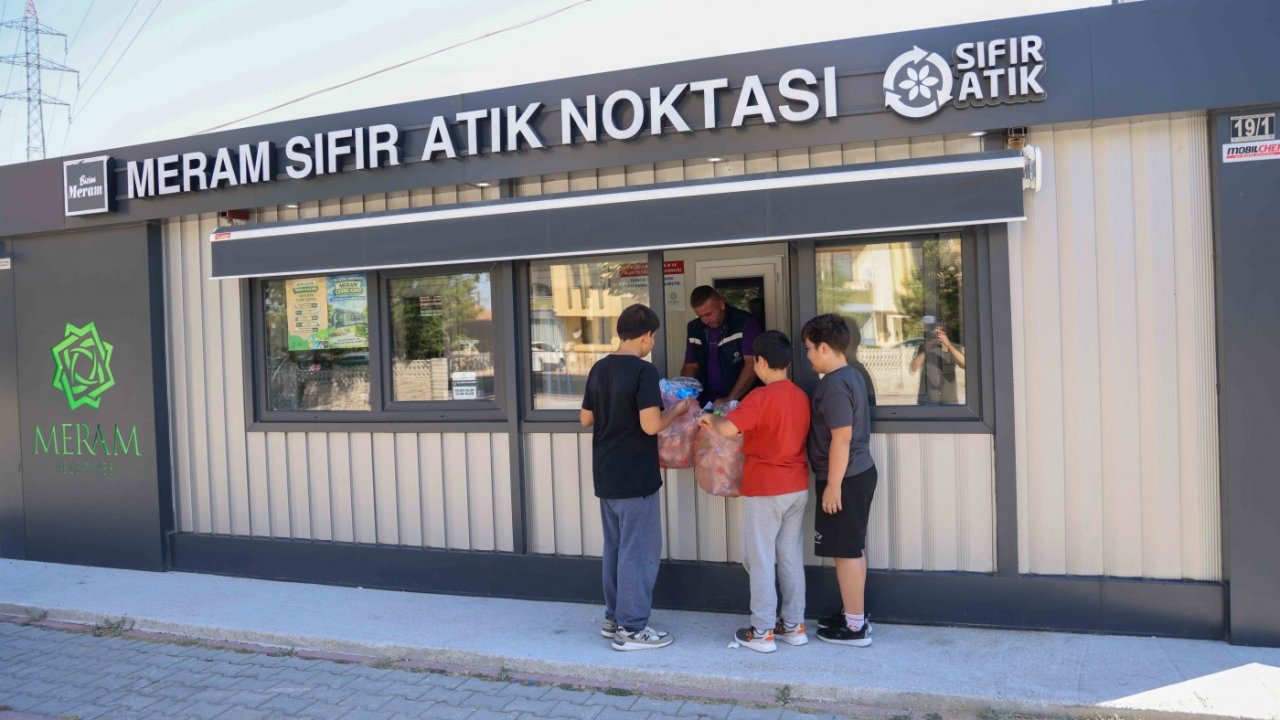 Konya Meram’da Atıklar Kazanca Dönüştü! 6 Ayda 101 Ton Atık Geri Dönüşüme Kazandırıldı