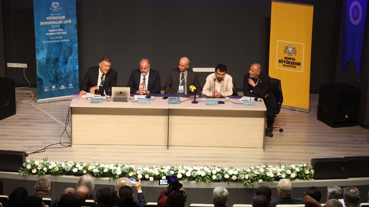 Konya’da 850 yıllık zafer yeniden gündemde! Miryokefalon çalıştayı başladı