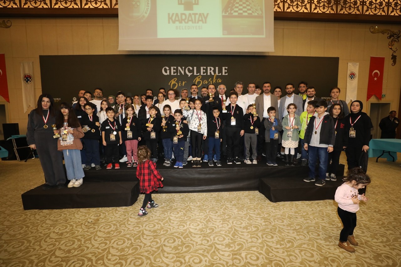 Karatay’da 2. Satranç Turnuvası Tamamlandı