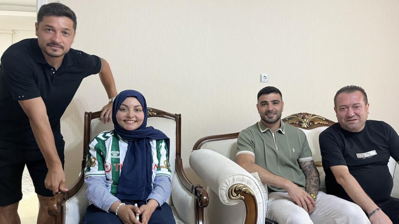 Sude Konyaspor’a uğur getirdi, takım evine gitti!
