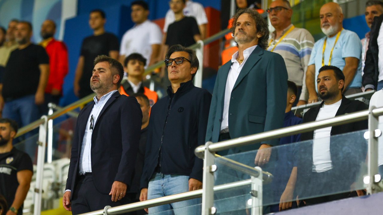 Vincenzo Montella, Kasımpaşa - Konyaspor maçını takip etti