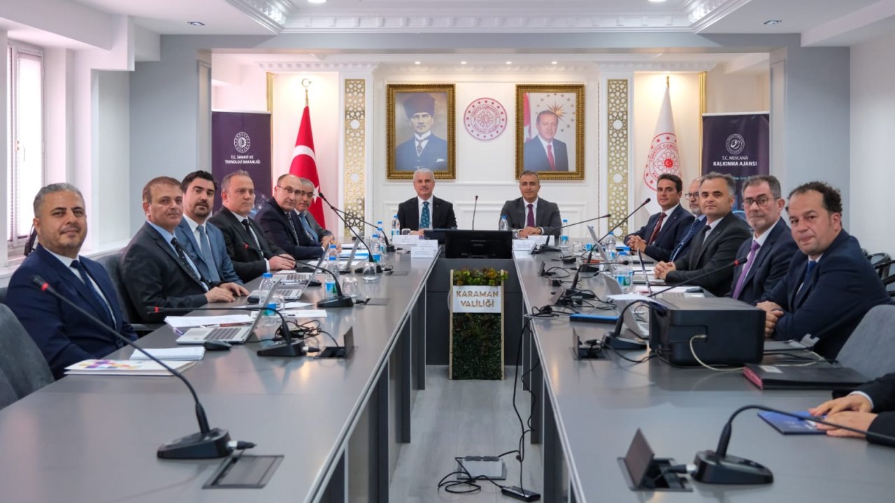 Konya ve Karaman için önemli toplantı! MEVKA Yönetim Kurulu bir araya geldi