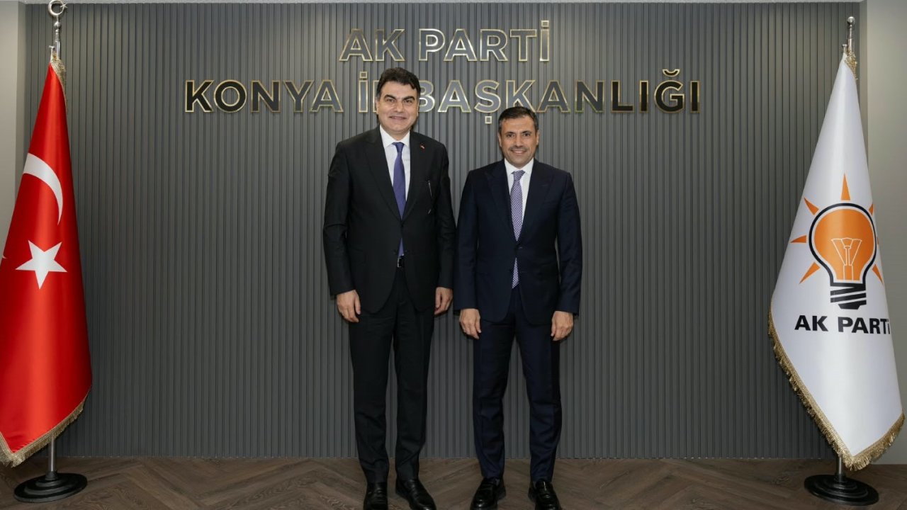 Millî Savunma Bakan Yardımcısından Konya İl Başkanlığına Ziyaret