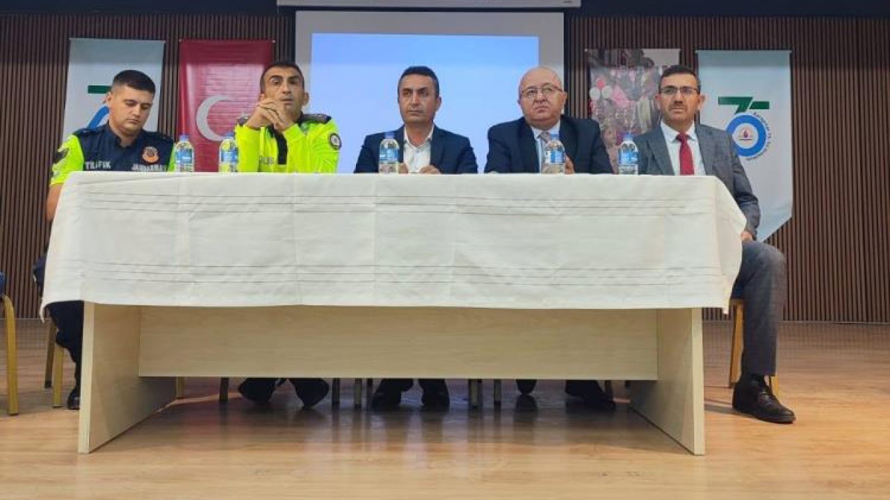 Konya’da taşımalı eğitim öncesi kritik toplantı! Servis şoförlerine güvenlik uyarısı