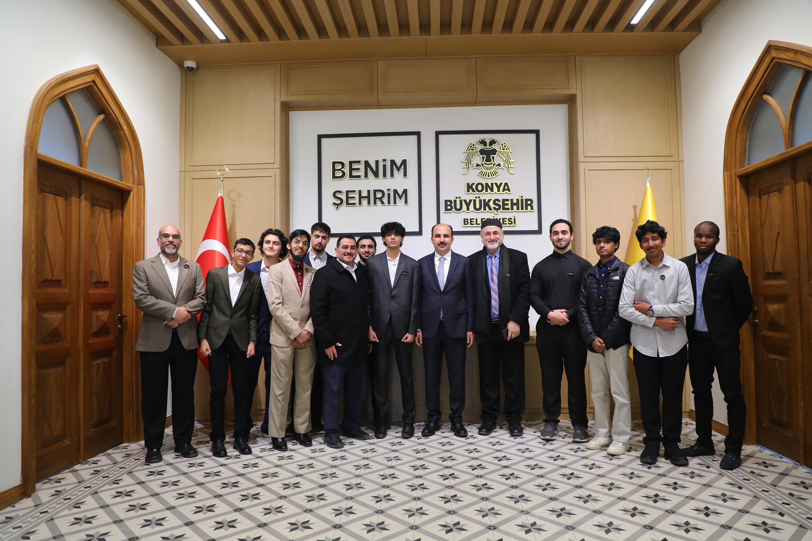 “Talented Ummah” Platformu Temsilcileri Başkan Altay’ı Ziyaret Etti