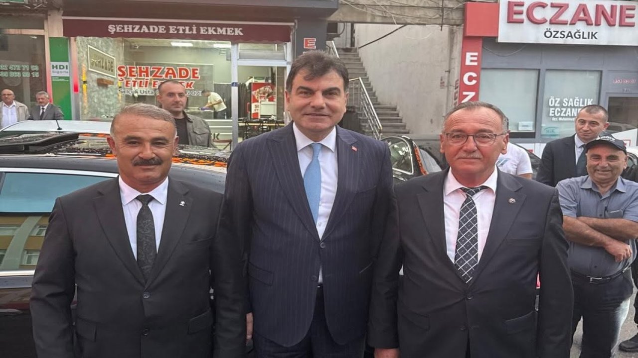 Heybet ve Erdem'den MHP Yunak'a ziyaret