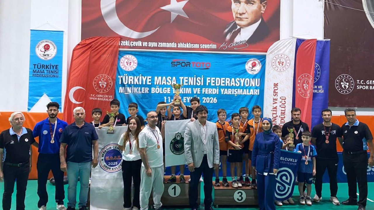 Konya’dan Muğla’ya şampiyonluk! Karatay Belediyespor masa tenisinde zirvede