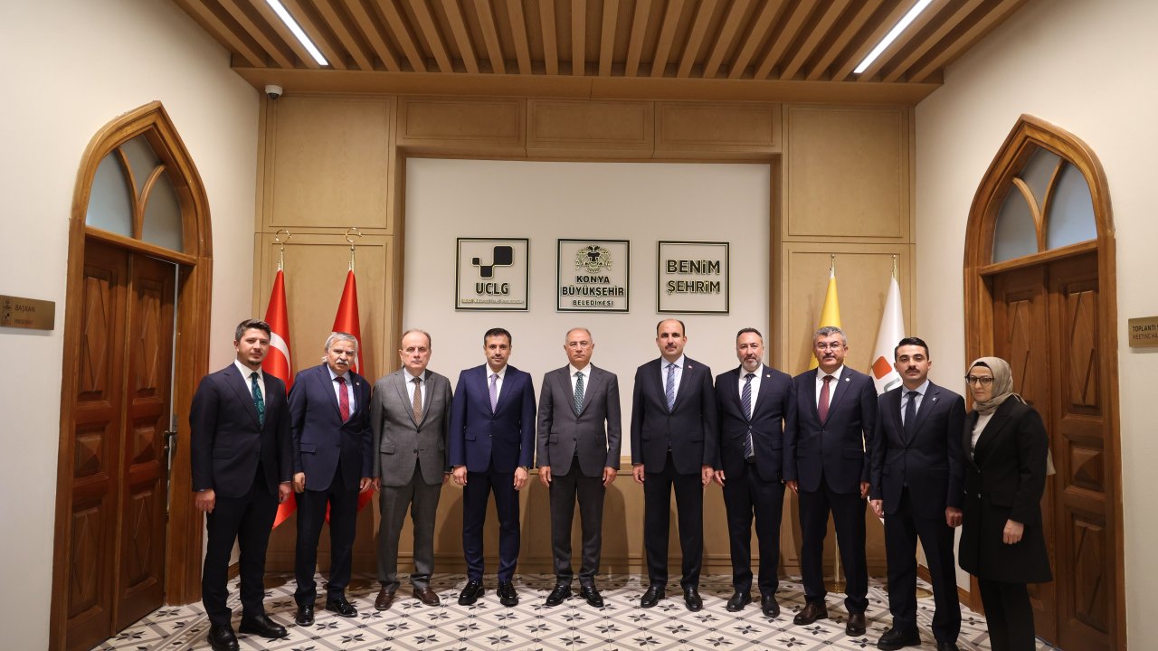 AK Parti Genel Başkan Vekili Efkan Âlâ, Başkan Altay’ı Ziyaret Etti