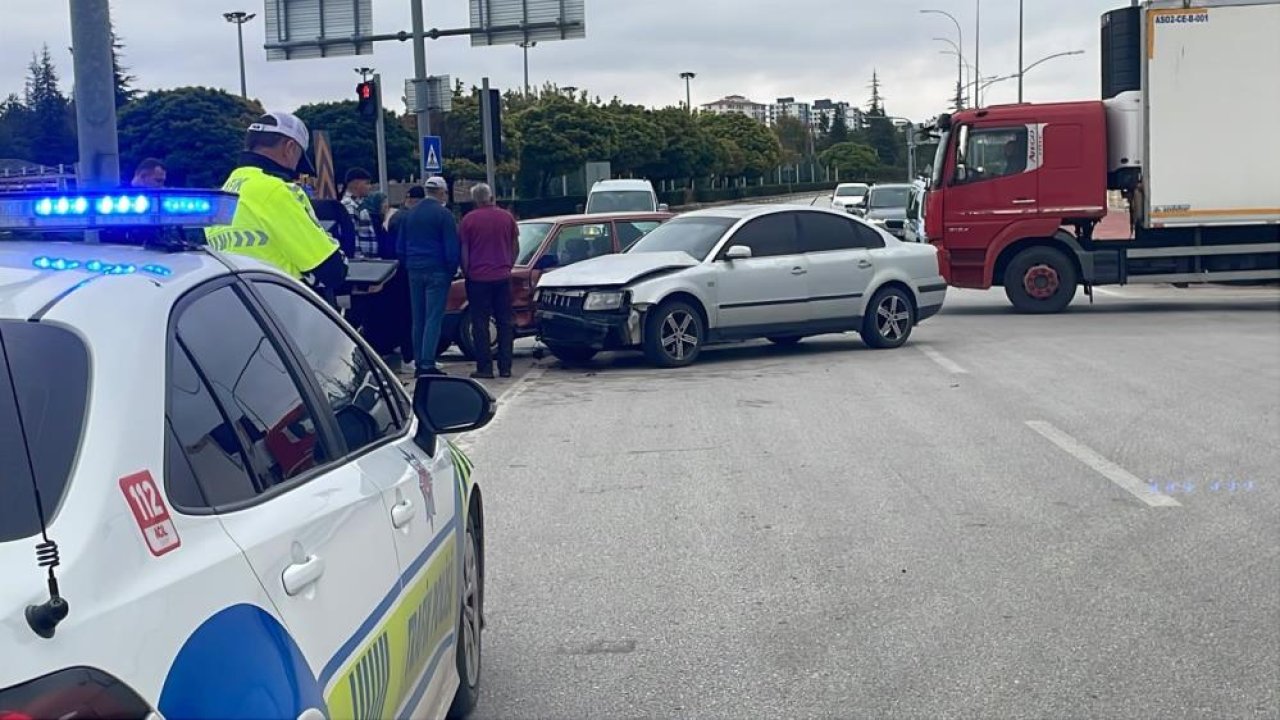 Karaman’da kavşak savaş alanına döndü: 1 yaralı
