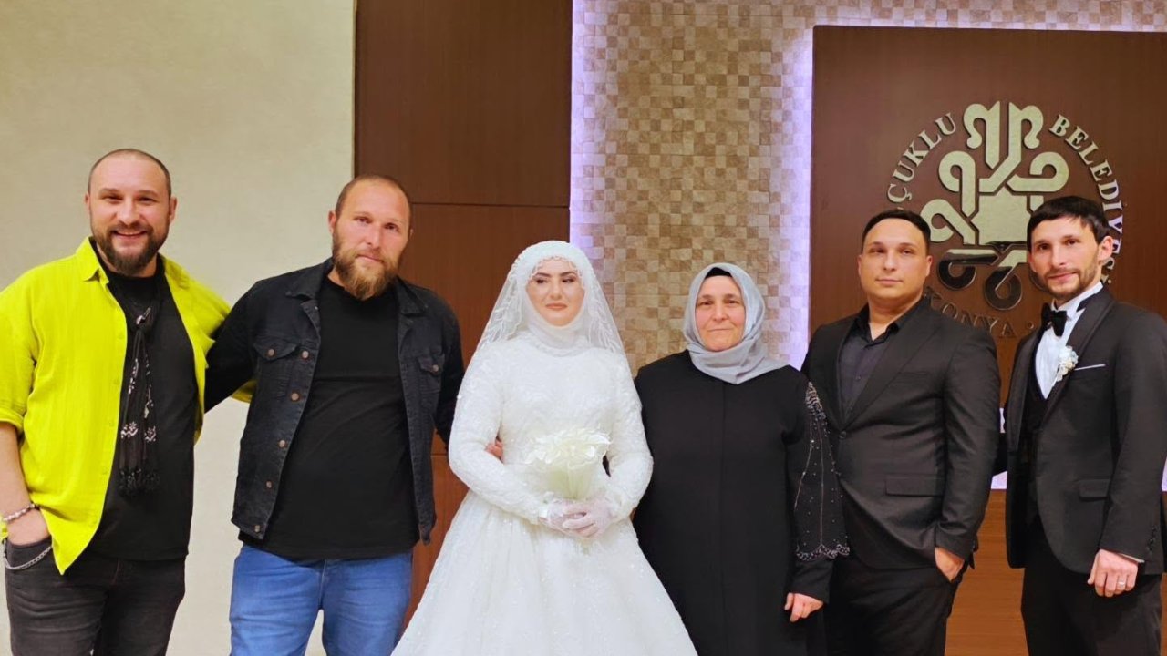 Konya’da masal gibi nikâh! Ayşe ve Abdullah’ın mutluluğu iki şehre yayıldı