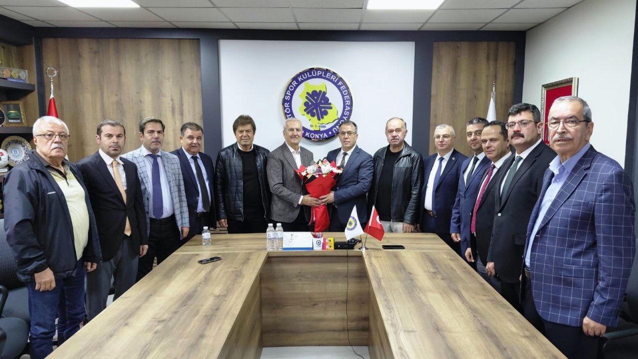 Konya Gençlik ve Spor İl Müdürlüğü'nden Konya ASKF'ye Ziyaret ve Amatör Spor Haftası İstişaresi
