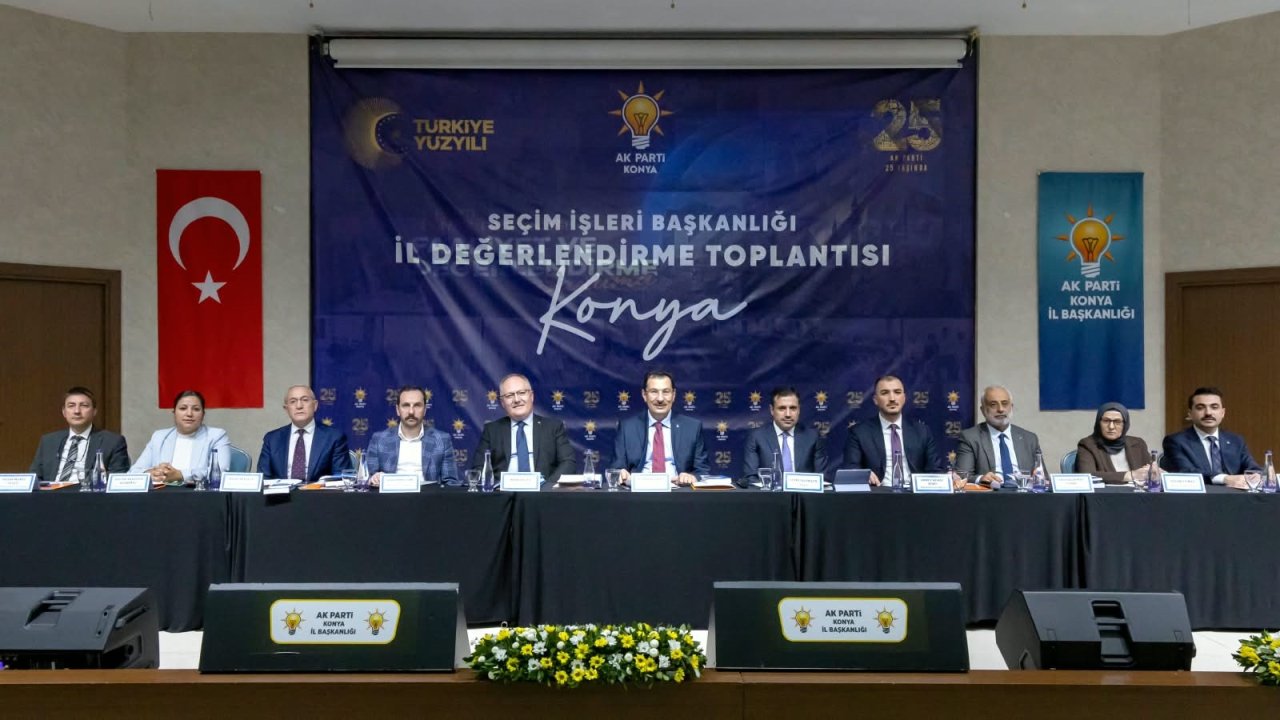 Konya’da AK Parti’den Seçim Mesajı! Başkan Özgökçen: “Gece Uyumayacağız, Gündüz Oturmayacağız”