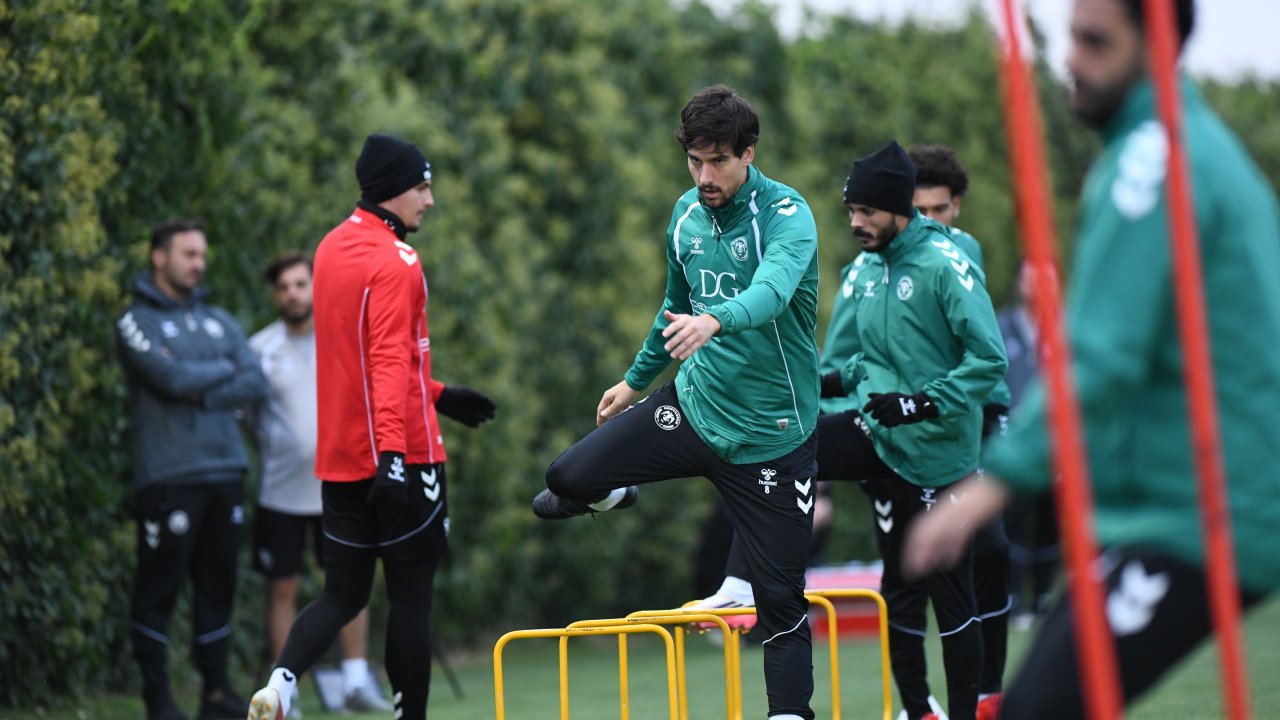 Konyaspor, Başakşehir maçı hazırlıklarına devam etti