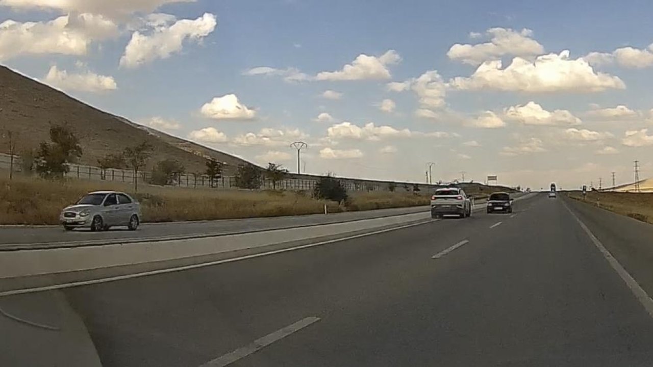 Konya’da ters yönde yakalanan sürücüye ağır yaptırım