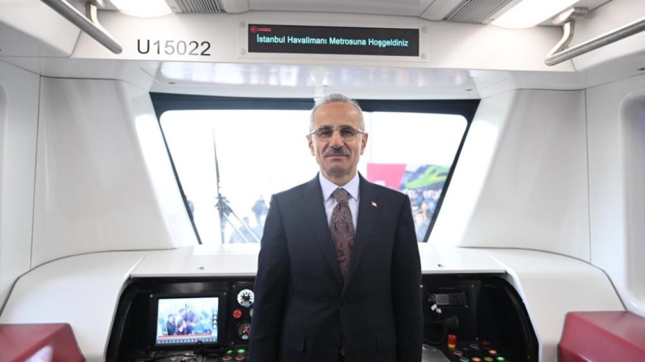 Ulaştırma Bakanı açıkladı: Konya’ya 54,2 kilometrelik raylı sistem hattı