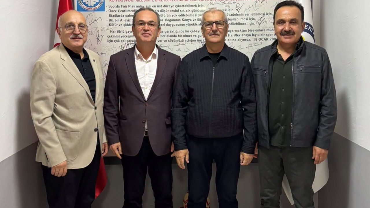 Konya’da spor, eğitim ve gençlik için anlamlı buluşma