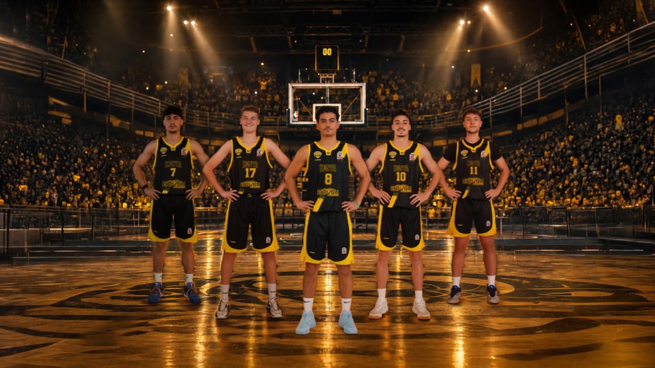 Konya’da basketbol heyecanı başlıyor! Büyükşehir Gelişim’in ilk rakibi belli oldu