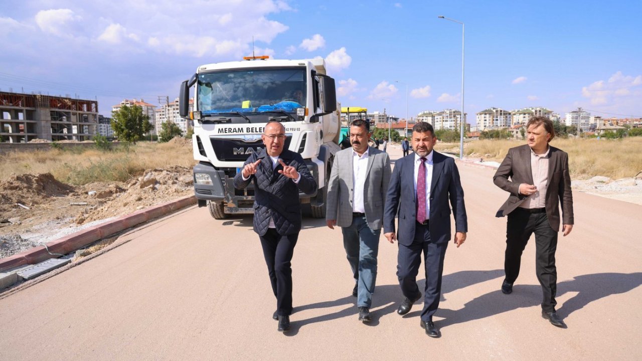 Konya Meram’da Dönüşümden Hızlı Çalışma! Yeni Ulaşım Yolları Açılıyor
