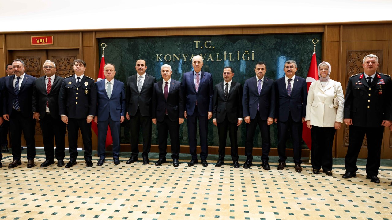 TBMM Başkanı Numan Kurtulmuş’tan Valiliğe ziyaret!