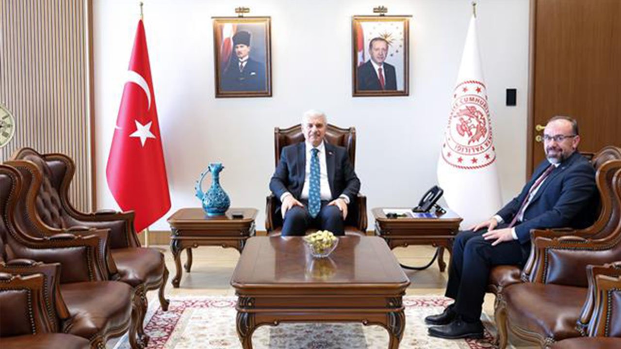 Konya İl Müftüsü Celal Büyük’ten Vali Akın’a Ziyaret