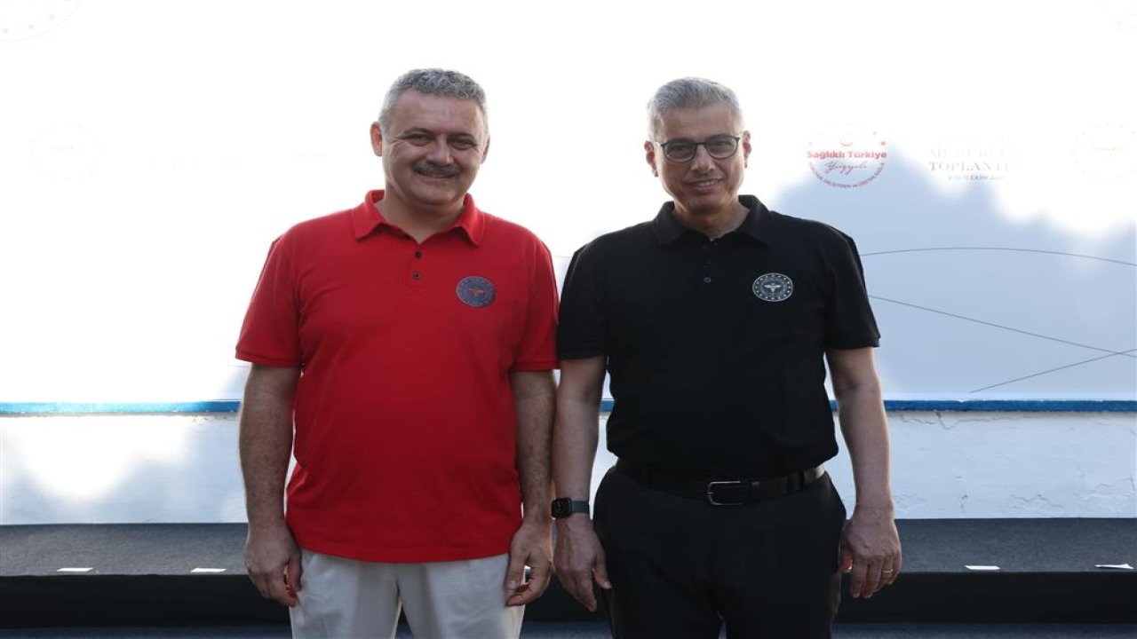 Konya İl Sağlık Müdürü Yusuf Yavuz, Bakan Memişoğlu başkanlığındaki toplantıya katıldı