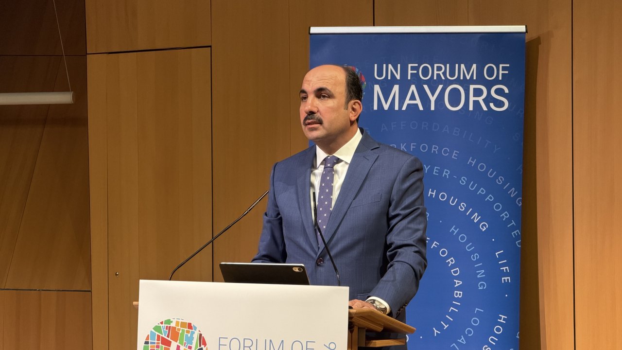 Konya Büyükşehir Belediye Başkanı Altay, BM Forumu’nda konuştu! Gündem konut ve iklim
