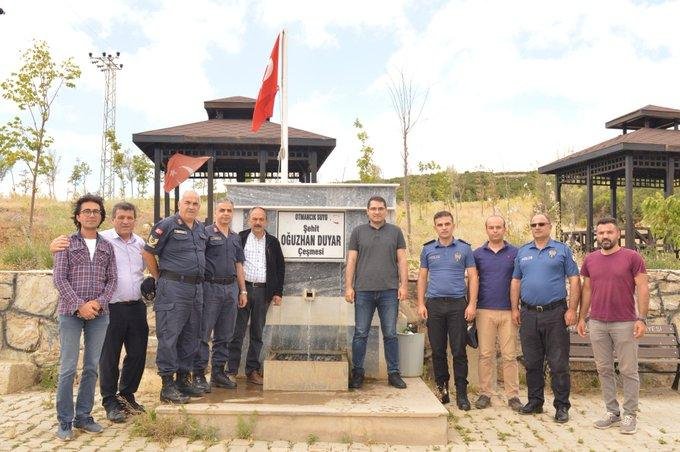 Şehit Polisin İsmi Hayrat Çeşmesinde Yaşatılacak