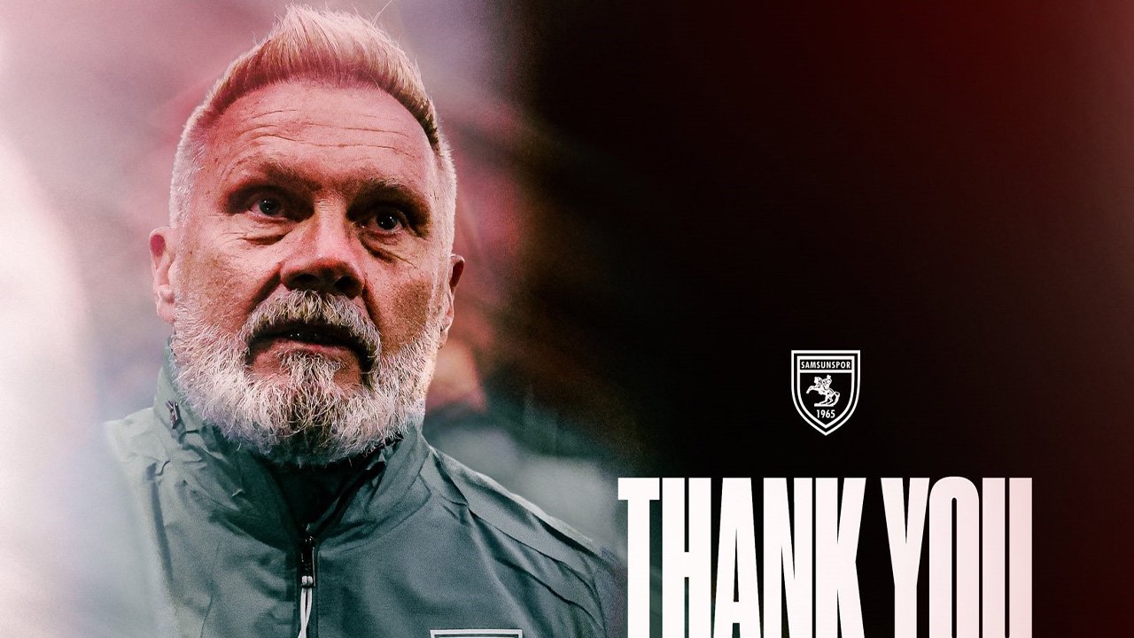 Samsunspor'da Thorsten Fink’e teşekkür edildi