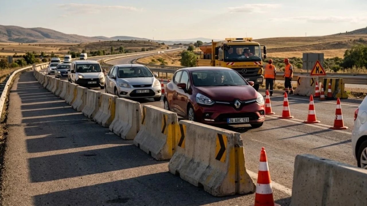 Konya-Ankara yolunu kullanacak sürücüler dikkat!