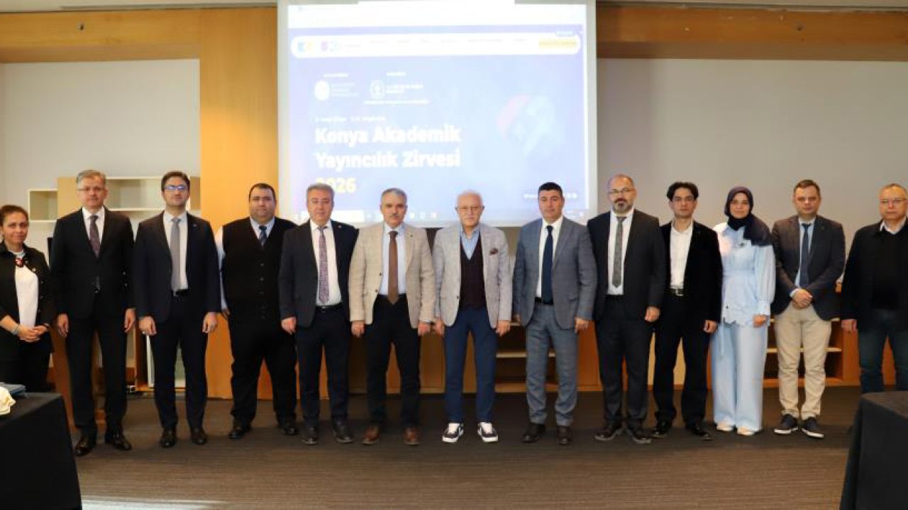 NEÜ’den akademik yayıncılıkta tarihi adım: 96 maddelik Konya Bildirgesi açıklandı