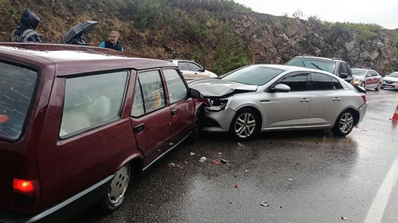 Antalya-Konya yolunda zincirleme kaza! 3 yaralı