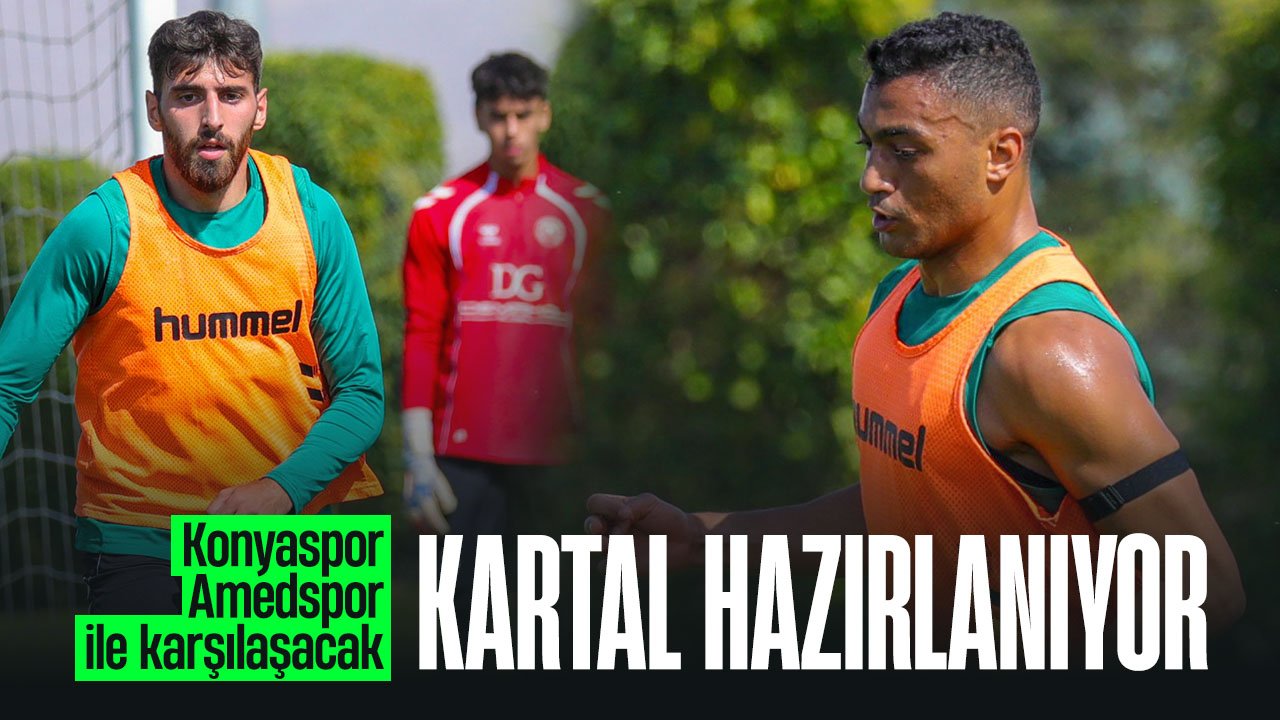 Konyaspor, Amedspor maçının hazırlıklarına başladı