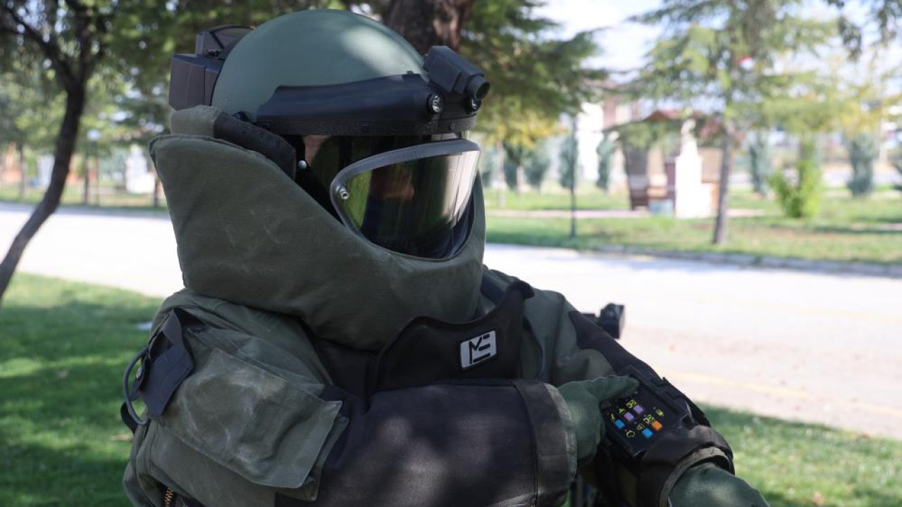 Konya’da bomba uzmanlarının hayat kurtaran teknolojisi: Yerli robot Ertuğrul