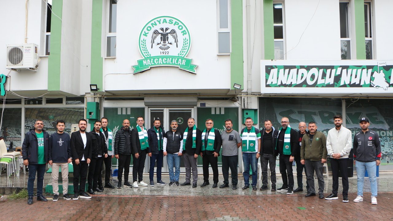 TÜGİKKONYAGİAD Yönetim Kurulundan Konyaspor Nalçacılılar Taraftarlar Derneğine Ziyaret!