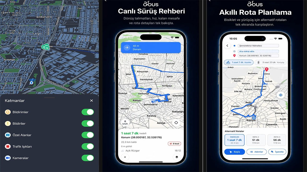 Konya’da Bisiklet Ulaşımında Yeni Dönem! ABUS Artık Cep Telefonlarında