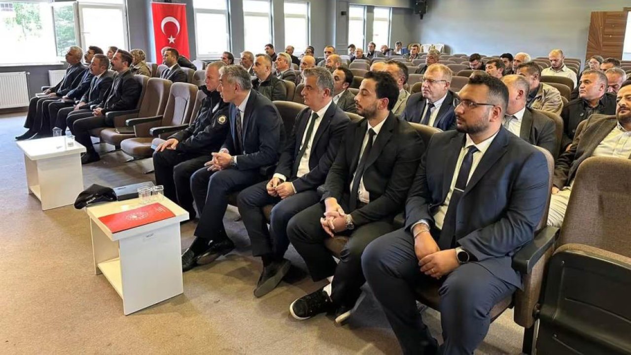 Bozkır’da Kaymakam Enes Özkan başkanlığında istişare toplantısı