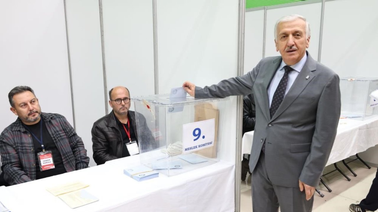 Konya Sanayi Odası'nda Meslek Komiteleri ve Meclis Üyeleri Seçimi tamamlandı