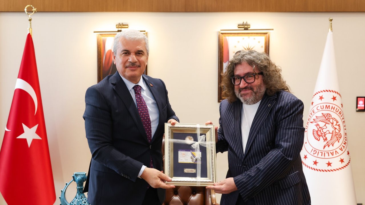 Konya Valisi İbrahim Akın’a AKSED’den Anlamlı Ziyaret