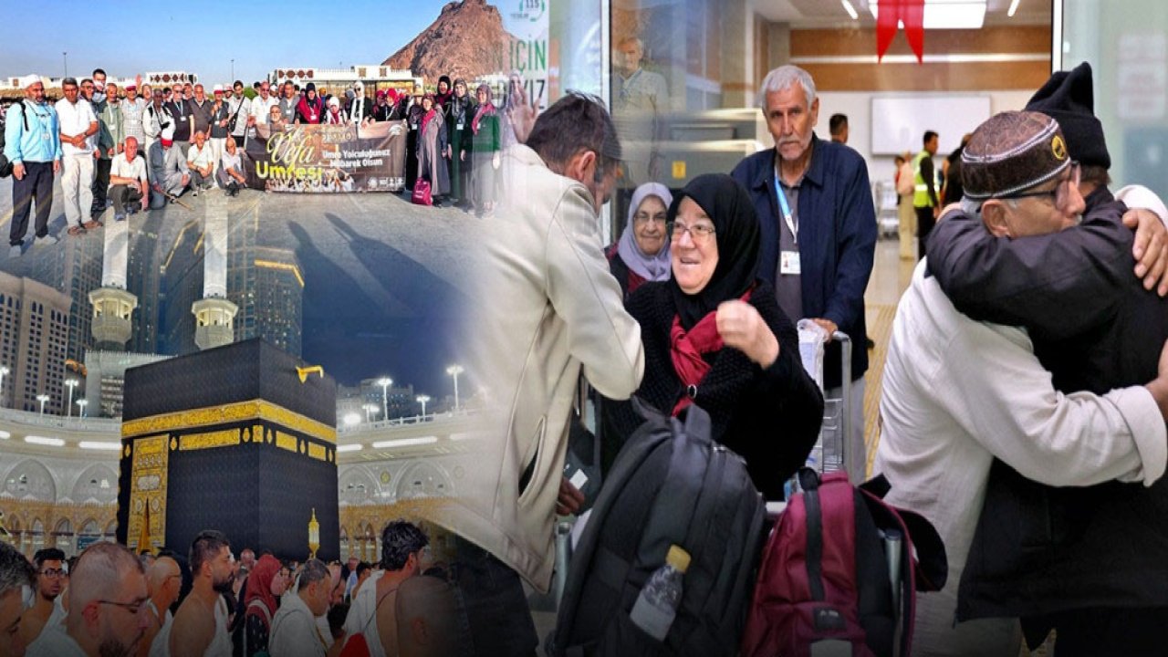 Konya’da Vefa Umresi Sevinci! Üçüncü Kafile Kutsal Topraklardan Döndü